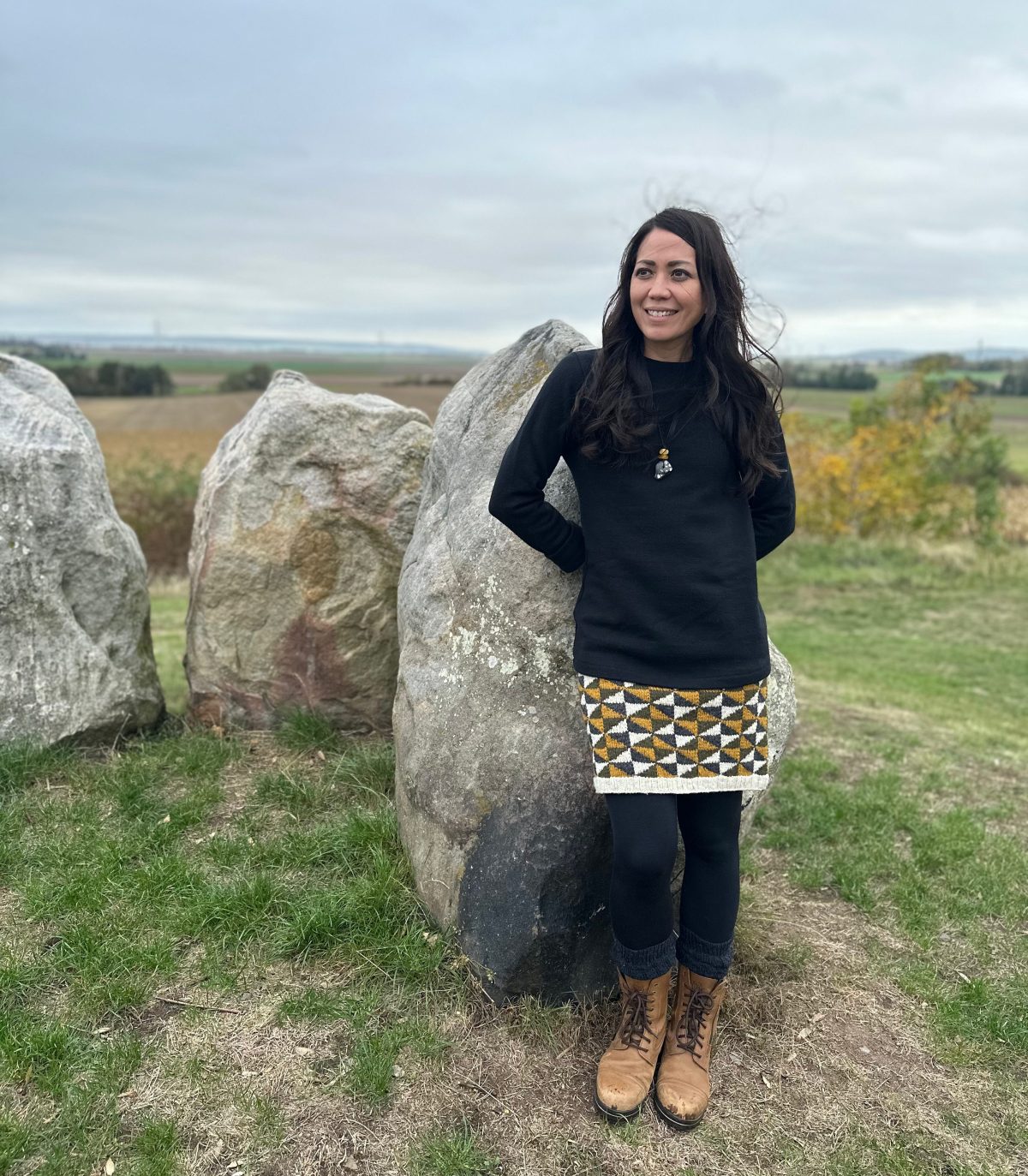 The Middle Atlas Skirt Pattern and Intarsia-in-the-Round